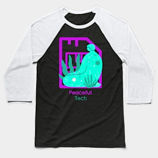 Peaceful Tech Baseball T-Shirt